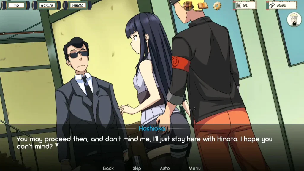 Captura de pantalla de Naruto: Kunoichi Trainer
