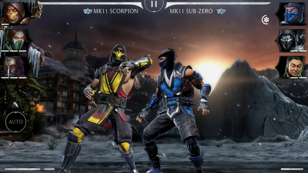 Captura de ecrã de Mortal Kombat