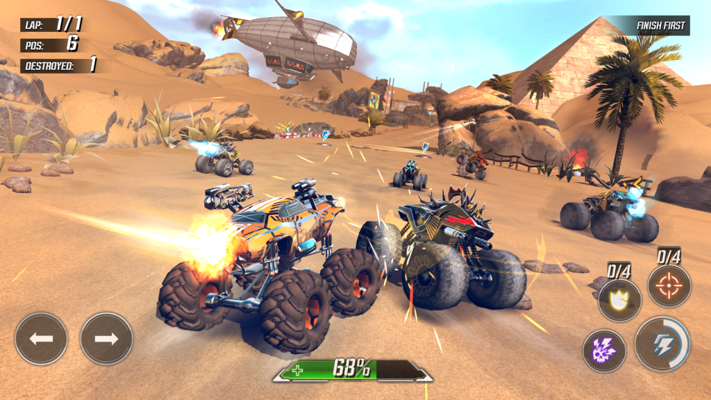 RACE: Rocket Arena Car Extreme Скриншот